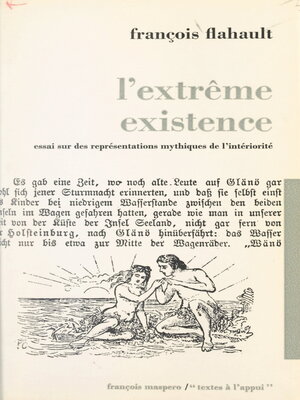 cover image of L'extrême existence